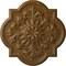 Ekena Millwork Bonetti Ceiling Medallion (Fits Canopies up to 5 1/8"), 20"OD x 1 3/4"P, Smokey Topaz Crackle CM20BOSTC - alternate 1